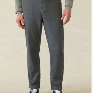 Faherty Dune Pant Graphite Tide